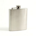 Stainless Satin Flask - 7 Oz.